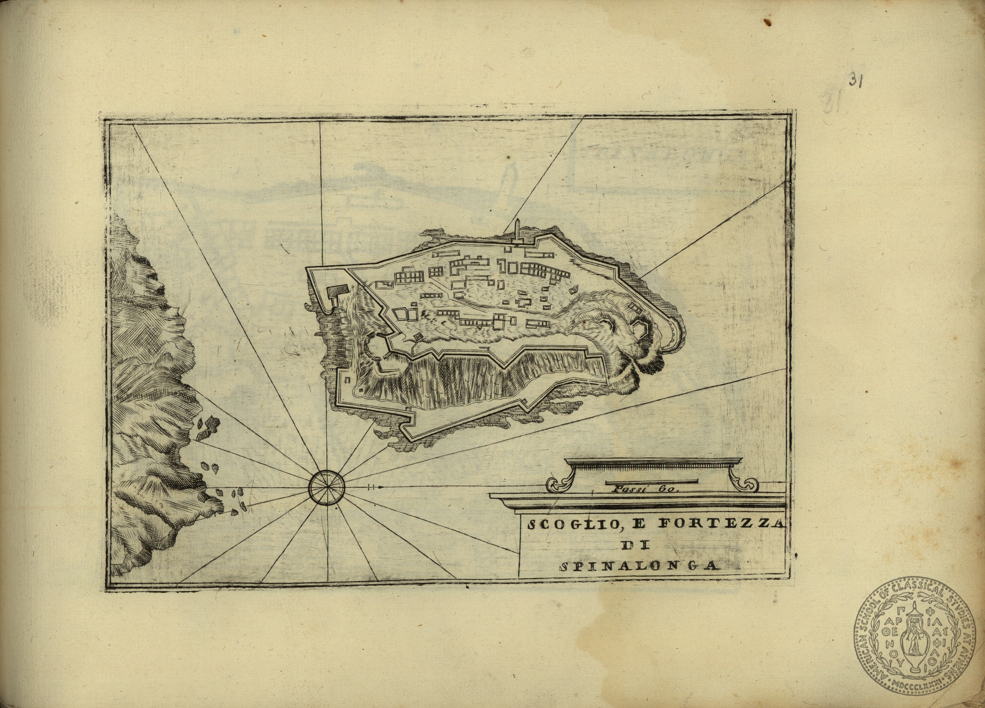 Scoglio e fortezza di Spinalonga